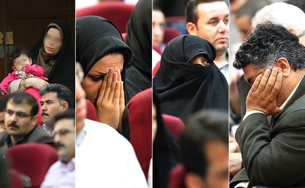 چهره‌های پنهان در دادگاه رسیدگی به اختلاس بیمه. (فارس)