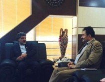 دیدار مدیرعامل بانک تجارت با استاندار تهران