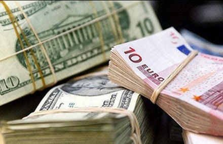 افزایش نرخ مبادله‌ای دلارو یورو