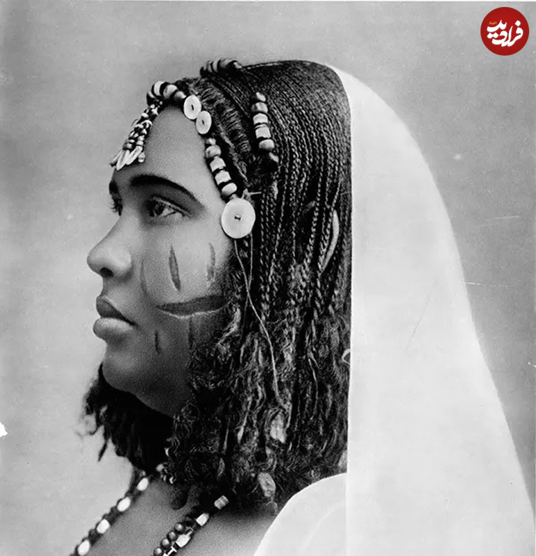 زن جوان سودانی